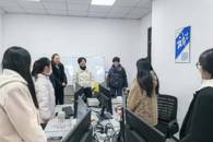 财经与物流管理学院寒假看望慰问技能大赛集训备赛师生