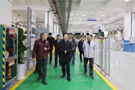 滨州职院到我?？疾旖涣?校党委书记刘子林参加座谈