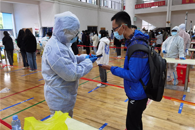 我校完成第三次全员核酸检测工作