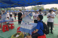 我校顺利完成“五一”假期后五天三次全员核酸检测