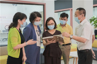 自治区发展改革委领导一行莅临我校走访调研