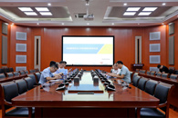 黎明职业大学到我?？疾旖涣?校长甘金明主持召开座谈会