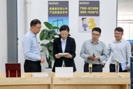 防城港职院到我校考察交流 校党委书记刘子林主持座谈