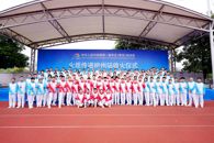 首届学青会火炬传递柳州站收火仪式在我校举行