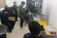 电子信息工程学院远程助力凌云职业技术教育中心备战技能大赛