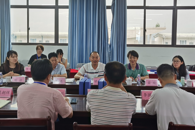 我校组织开展2018-2019年度广西职业教育电子信息类示范特色专业及实训基地建设项目验收工作