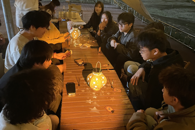 校学生会成功开展“草坪音疗自习室 ”活动