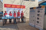 我?？埂拔页信? 我参与  垃圾分类我先行”宣传活动