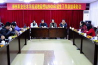 认真总结 开拓创新——我院2009年成高招生总结暨函授站表彰大会胜利召开
