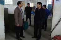 我院林若森副院长一行深入柳城县职校慰问支教队员