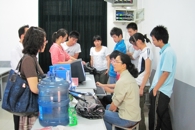 摩拳擦掌 备战大赛——经济管理系组织现代物流项目大赛参赛学生进行比赛前最后的演练