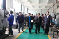 “国家示范性高等职业院校建设计划”立项建设院校省级验收专家组考察我院实训基地