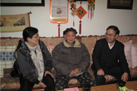 送去温暖，送去关怀——学院开展春节慰问离退休老党员、老干部及重病教职工活动