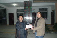 我院到新农村援建点开展春节慰问活动