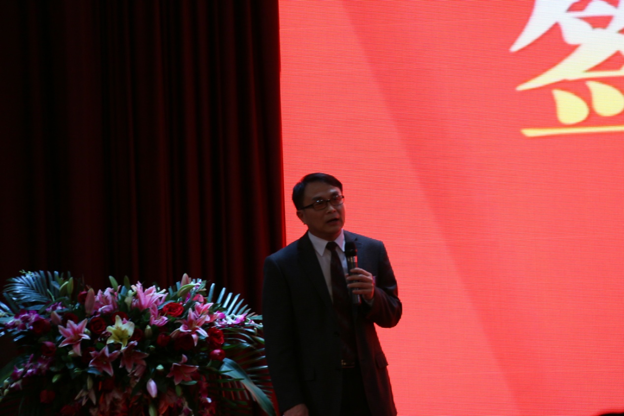 林若森副院长在签约仪式上致辞