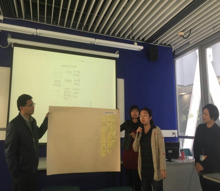 我校教师积极参加课堂互动，展示教师风采3