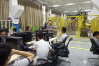 “2017年广西汽车集团ABB工业机器人基础培训班”20名学员结业