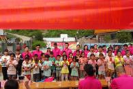 柳州市弘恒志愿者协会爱心人士再到我校扶贫点捐资助学