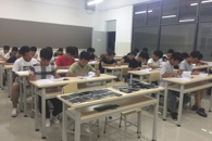 机电工程学院组织2017级新生参加《学生手册》考试