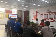 机电工程学院学生第一党支部开展“党建引领基层治理，夯实扫黑除恶群众基础”主题党日活动