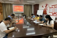 【党史学习教育】机电工程学院党总支召开中心组学习会学习习近平总书记“七一”重要讲话精神