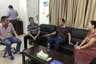 校领导到官塘校区指导开学工作