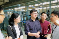 学校就业处到区内四家企业开展回访工作