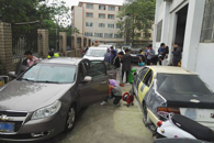 汽车工程学院开展“感谢师恩，汽车美容维护保养”服务活动