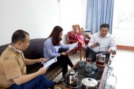 贸易与旅游管理学院赴河池市各县开展招生宣传工作