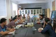 校领导到公共基础部、思政部进行师资队伍建设调研