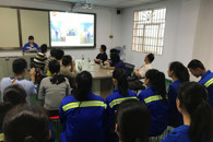 物流管理专业英国现代学徒制项目举行学校?企业?学徒阶段性三方会谈