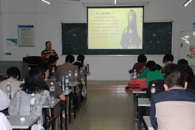 贸易与旅游管理学院面向全体师生开展反邪教警示教育