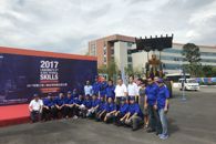 “第二届柳工全球技能比武大赛”在我校官塘校区举行