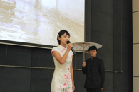 ? 我校成功举办第二届“中华经典诵读大赛”决赛