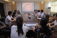 我校纪委召开与学校合作单位负责人廉洁服务谈话会