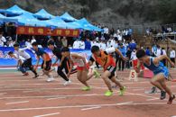 学校举行第二十二届田径运动会