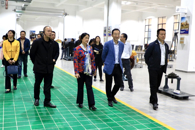 柳州市发改委、柳州市教育局一行到我校调研