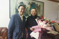 校领导春节前夕走访慰问离退休老党员、老干部、老教师