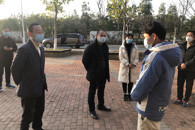 校领导到两个校区检查疫情防控：在落实上要一抓到底