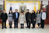 我校国际交流处随柳州市外事办拜访东盟国家驻南宁总领事馆