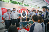 我校携“网红”项目亮相广西2021年职业教育活动周启动仪式