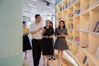 校党委书记刘子林深入匠心书院检查指导工作