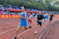 我校隆重举行第二十四届田径运动会