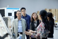 广西标准技术研究院、柳州市二职校到我校交流调研