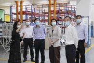 自治区教育厅厅长刘友谊莅临我校调研指导工作