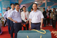 校长甘金明率队参加广西2023年职业教育活动周启动仪式