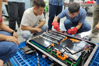 上汽通用五菱E50越南项目售后培训在我校顺利开班