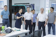 柳州市科学技术局领导到我校调研