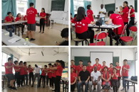 “柳职院赛拾海外订单班”正式开班，上课了！