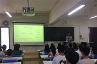 百捷互联网学院网络营销专业2017新生开展专业入门教育